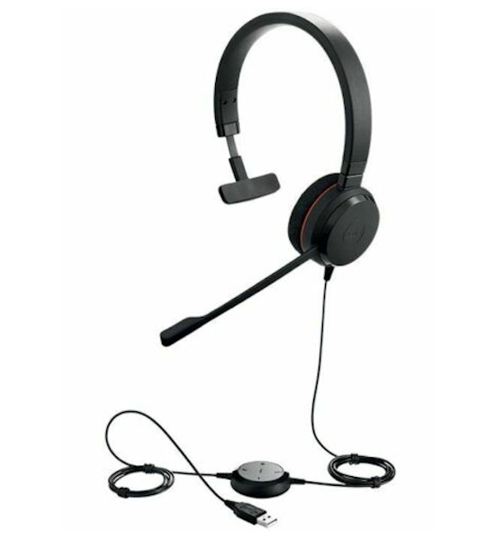 Jabra Evolve 20 Microsoft Lync Stereo Headset Jabra Evolve 20 Microsoft Lync Stereo