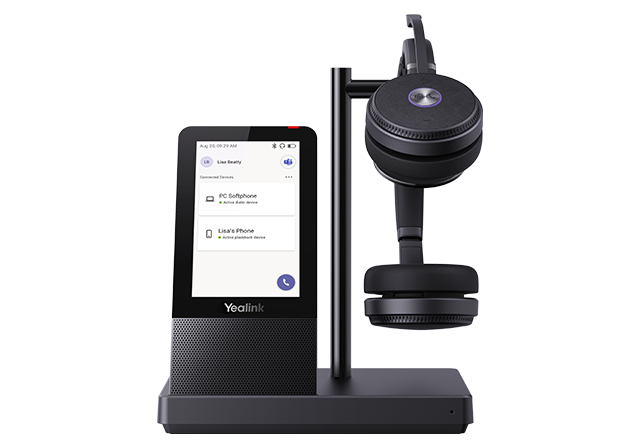 Yealink WH66 Dual/Mono UC Workstation DECT Wireless Headset Yealink WH66 Dual Mono UC Workstation DECT Wireless Headset